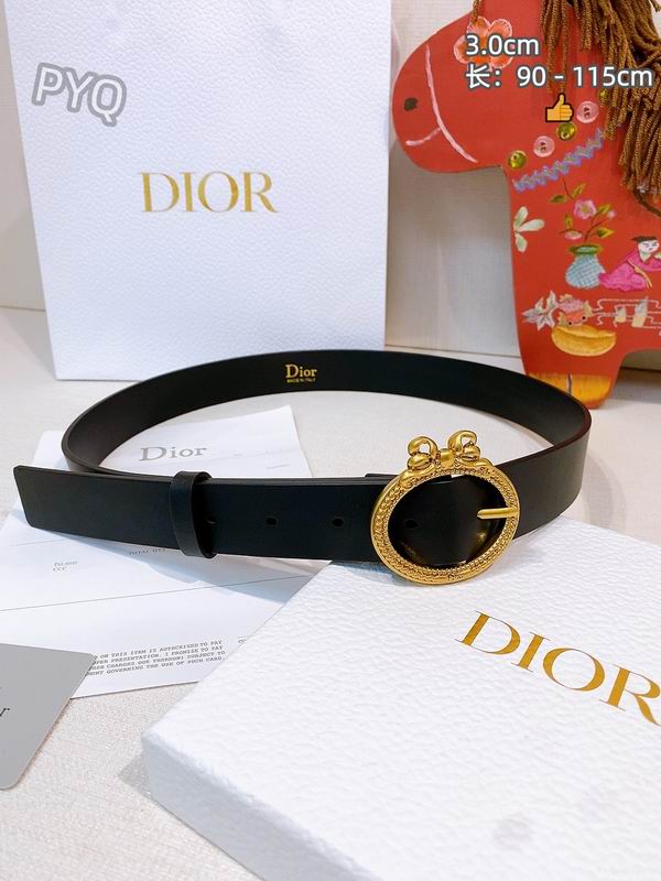 Dior belt 30mmX90-115cm 8L09
